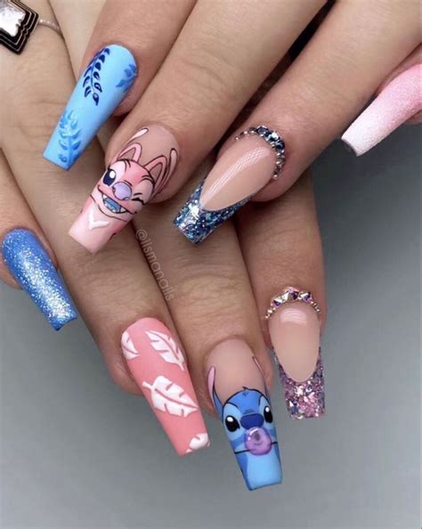 cute stitch nails